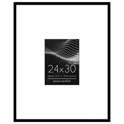 Americanflat Picture Frame with Oversized Mat