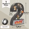 Blue Panda Number 2 Race Car Pinata for Two Fast Birthday Decorations, Party Supplies, Small, 16.5 x 11.85 x 3 In - 3 of 4