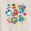 Boys' - Disney - Pixar Character Shapes Graphic Long Sleeve Fleece Sweatshirt - 2 of 4