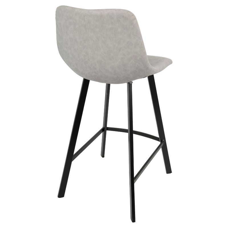 Set of 2 26" Outlaw Industrial Counter Height Barstool - Lumisource, 5 of 12