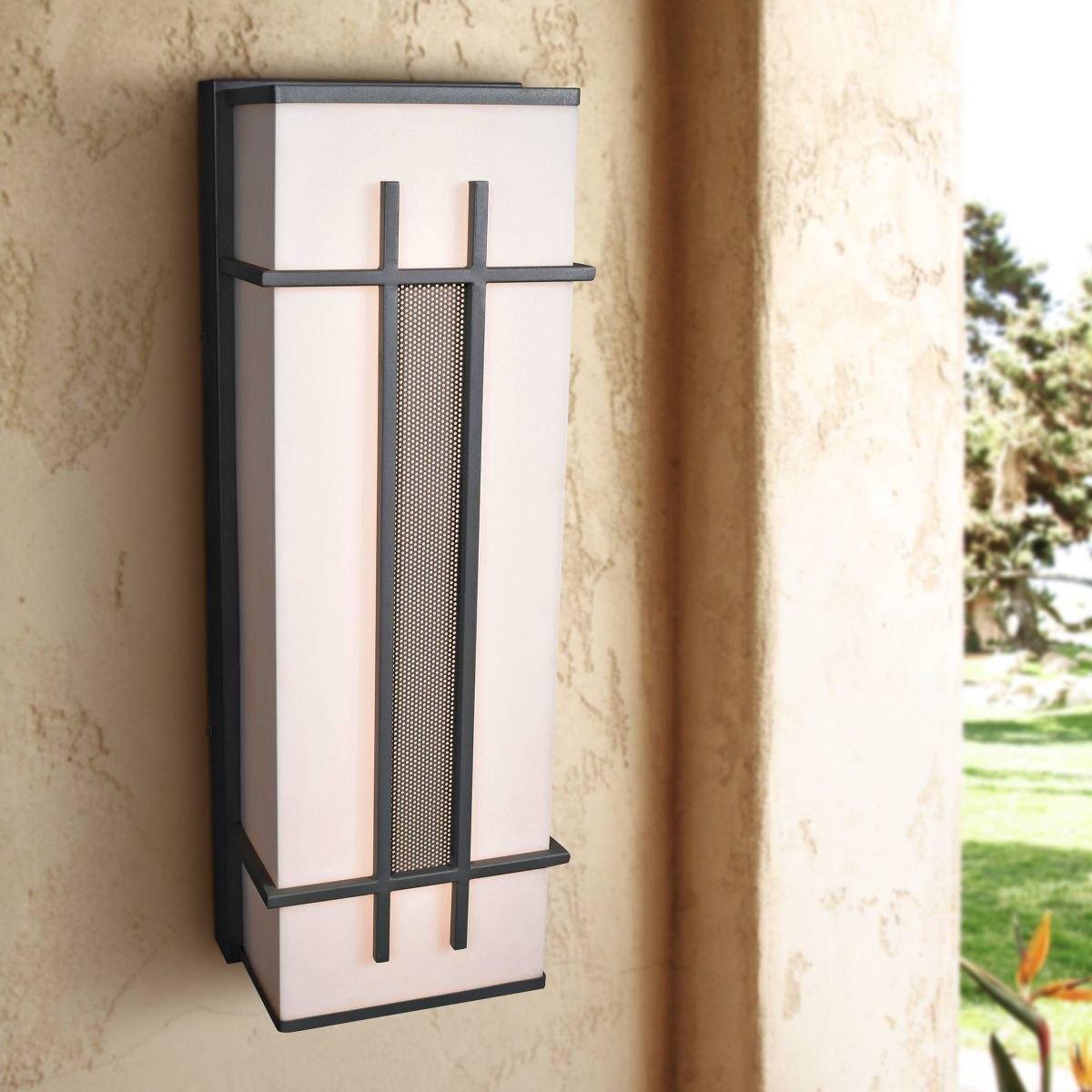 Access Tuxedo 36" High Satin LED Outdoor Wall Light - thumbnail 2