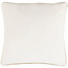 Junie Pillow - Beige/Red - 18"X18" - Safavieh - 3 of 3