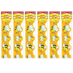 Trend Busy Bees Terrific Trimmers, 39 Feet Per Pack, 6 Packs - 1 of 1
