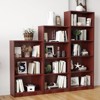 Sevobal Decorarive Bookshelf 5 Shelf Bookcase Adjustable Shelves for Home Office Library, Brown, 24.4"*11.6"*68.9" - 4 of 4