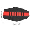 Unique Bargains Universal Motorcycle Dirt Bike Faux Leather Soft Seat Cover Cushion 1 Pc - 3 of 4