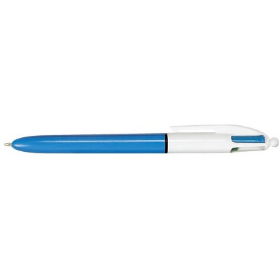 BIC 4-Color Retractable Ballpoint Pen Medium Point 24623