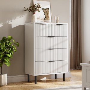 Five Drawer Cabinet - Blister Drawer Cabinet, Wooden Drawer Cabinet, Bedroom Dresser, Office Storage Cabinet, Drawer Organizer - 1 of 4