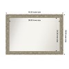 Amanti Art Filigree Non-Beveled Framed Bathroom Vanity Wall Mirror - 3 of 4