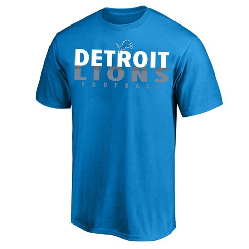 Nfl Detroit Lions Men s Short Sleeve Core Big Tall T shirt 2xlt Target