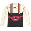 Men's Uncle Grandpa (Front Back Print) Long Sleeve Costume T-Shirt - 2 of 4