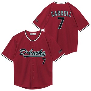 MLB Arizona Diamondbacks Corbin Carroll Youth Wordmark Jersey - L