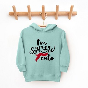The Juniper Shop I'm Snow Cute Glitter Toddler Graphic Hoodie - 1 of 3