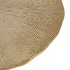 Kate and Laurel Sancia Footed Round Metal Tray - 2 of 4