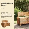vidaXL Bench Solid Mahogany Wood 33.9"x15.7"x23.6" - 4 of 4