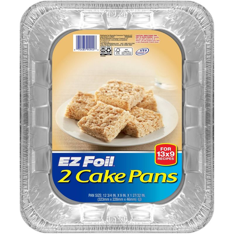 EZ Foil Cake Pans - 2ct, 1 of 4