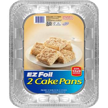 EZ Foil Cake Pans - 2ct
