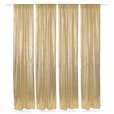 Blush Glitz Sequin Drapes/Backdrops