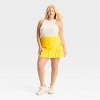 Women's Low-Rise Knit Mini Wrap Skort - Wild Fable™ - 3 of 3