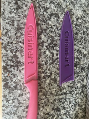 CUISINART CLASSIC COLORCORE 2 PC PARING+SERRATED KNIFE+GUARDS LIFETIME  WARRANTY