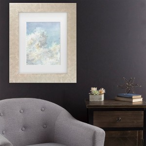 Trademark Fine Art Lisa Audit Heavenly Blue 05 Matted Framed Art Frame - 1 of 4