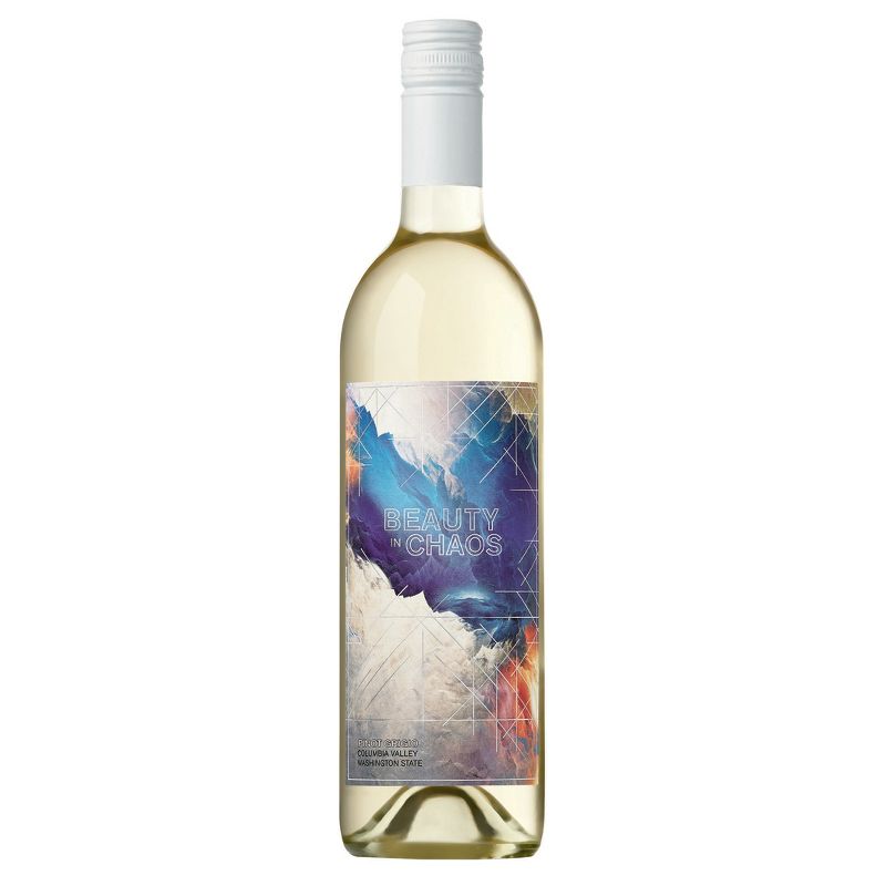 Beauty in Chaos Pinot Grigio White Wine - 750ml Bottle, 1 of 5