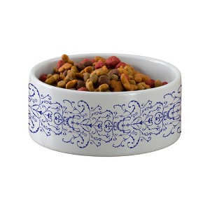 Personalization Mall Ornamental Print Pet Bowl - 1 of 3