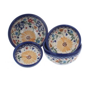 Blue Rose Polish Pottery 2080 Vena Measuring Bowls - 1 of 1
