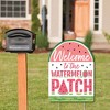 Big Dot of Happiness Sweet Watermelon - Party Decorations - Fruit Party Welcome Yard Sign - 2 of 4