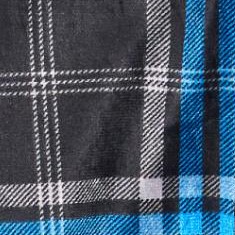 blue/black plaid