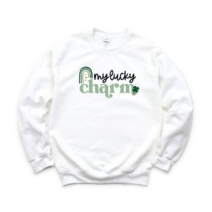 Simply Sage Market Women's Graphic Sweatshirt My Lucky Charm - 1 of 3