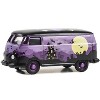 Volkswagen Type 2 Panel Van "Halloween 2025" Black and Purple with Graphics 1/64 Diecast Model Car by Greenlight - 2 of 3
