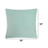 Unique Bargains Viscose Velvet Comfortable and Soft Decorative Throw Pillow Cover Square - 4 of 4