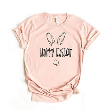 Simply Sage Market Women's Happy Easter Short Sleeve Graphic Tee