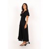 Petal and Pup Maria Puff Sleeve Midi Dresses - 2 of 3