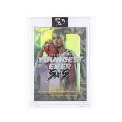 Topps NOW NBA 2023-24 Trading Card VW-2 Victor Wembanyama