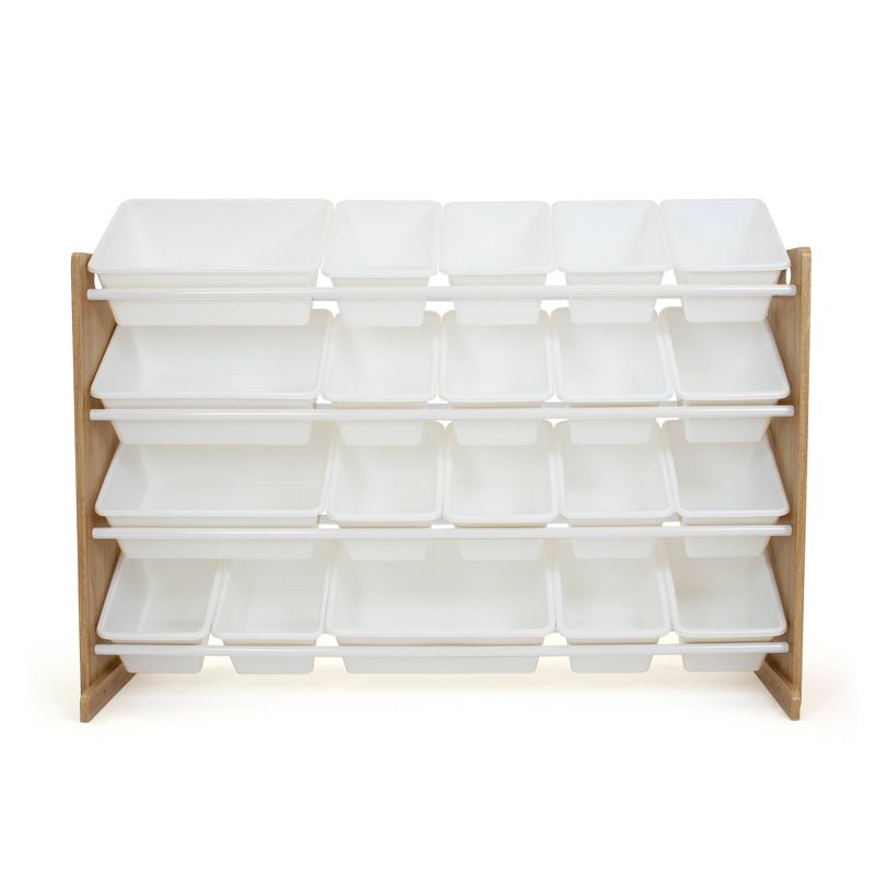 Journey Extra Large Kids&#39; Toy Storage Organizer with 20 Storage Bins Natural/White - Humble Crew, 1 of 7