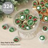 Big Dot of Happiness End Zone - Football - Baby Shower or Birthday Party Small Round Candy Stickers - Party Favor Labels - 324 Count - 2 of 4