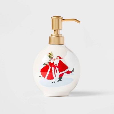 Mr & Mrs Claus Christmas Soap Pump - Threshold™
