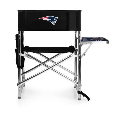 PICNIC TIME New England Patriots Mini Portable Table - Foldable Aluminum Camping Table