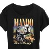 Women's - Star Wars - The Mandalorian Mando Bootleg Short Sleeve Graphic T-Shirt - 2 of 4