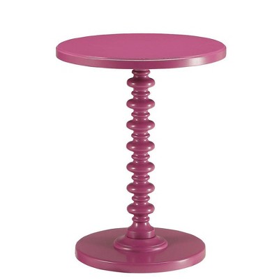 Acme Furniture Acton Accent Table Purple