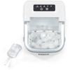 Igloo Self-Cleaning Portable Electric Countertop Ice Maker Machine With Handle, 26 Pounds in 24 Hours, With Ice Scoop and Basket, White - 3 of 4