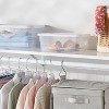 6qt Clear Storage Box White - Brightroom™ - 2 of 3