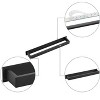 Smartpeas Single Self Adhesive Towel Rail - Black - 4 of 4