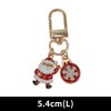 Unique Bargains Christmas Keychain Ornament Lobster Clasp Keychain Zinc Alloy - 2 of 3
