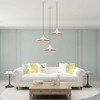 Livex Lighting Metal Shade 1 - Light Chandelier in  Black - 2 of 2