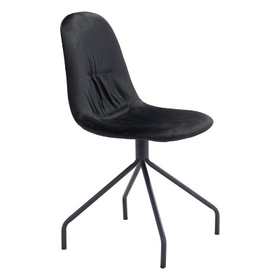 Set of 2 Sheridan Dining Chairs Black - ZM Home