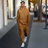 Dalix Alien Embroidery Washed Sweatsuit Set Hoodie Jogger Soft Fleece Relaxed Fit Lounge Mens - 3 of 4