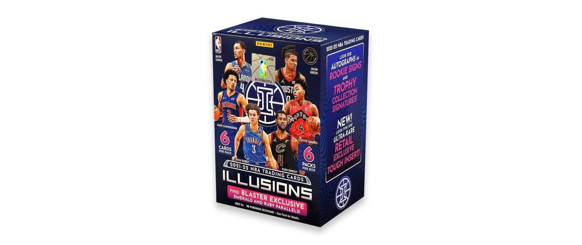 2021-22 Panini Illusions Basketball 6-Pack Blaster Box