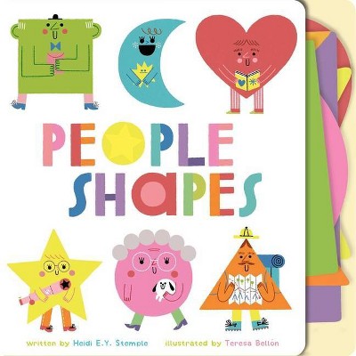 People Shapes - by  Heidi E y Stemple (Board Book)